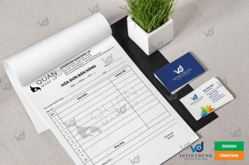 Mẫu hóa đơn bán hàng Quân Makeup