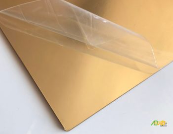 Mẫu inox xước vàng đồng