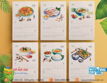 Lịch để bàn 2021