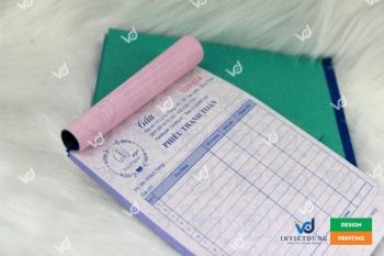 Mẫu phiếu thanh toán shop thời trang