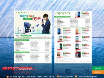 Mẫu tờ rơi OPPO Ba Đình, Hoàn Kiếm, Hai Bà Trưng