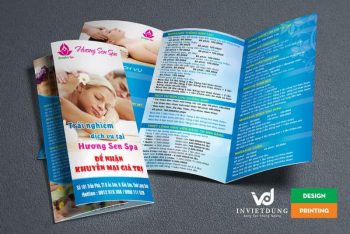 mẫu tờ rơi quảng cáo spa