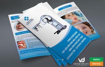 In tờ rơi nha khoa đẹp